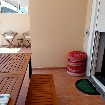 Front View Flat With Terrace