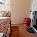 Front View Flat With Terrace