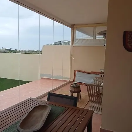 Front View Flat With Terrace
