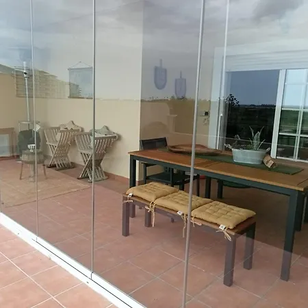 Front View Flat With Terrace Armação de Pêra